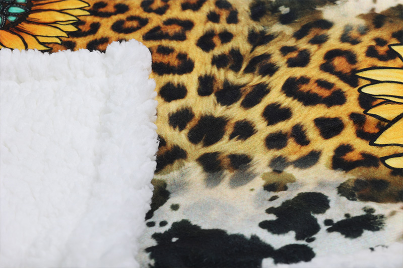 Couverture pour chien personnalisable Pet Factory en sherpa, impression par sublimation, couverture mignonne pour animaux de compagnie 8