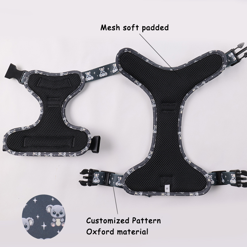 Harnais pour chien Oxford réglable et anti-traction, réfléchissant, facile à contrôler, fabriqué en Chine 8