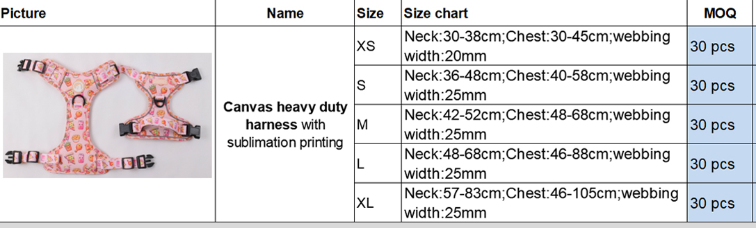 Harnais pour chien Oxford réglable et anti-traction, réfléchissant, facile à contrôler, fabriqué en Chine 15