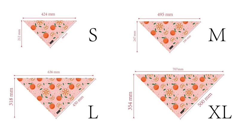 Écharpe personnalisée OKEYPETS pour chien, bandana à motif sublimé 7