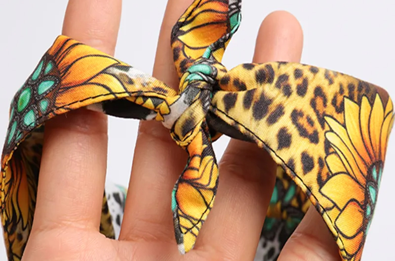 Écharpe personnalisée OKEYPETS pour chien, bandana à motif sublimé 10