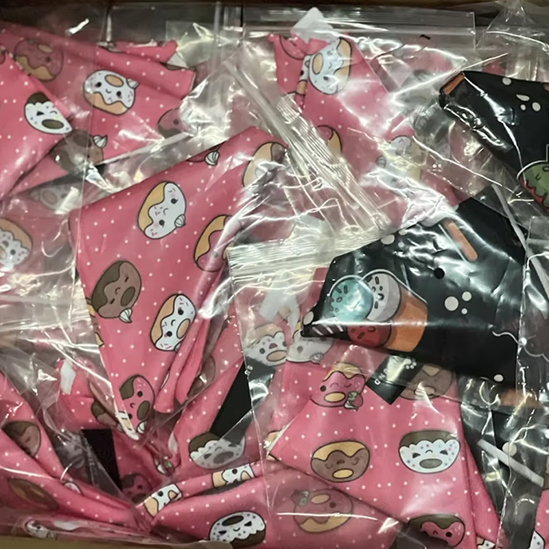 Écharpe personnalisée OKEYPETS pour chien, bandana à motif sublimé 19