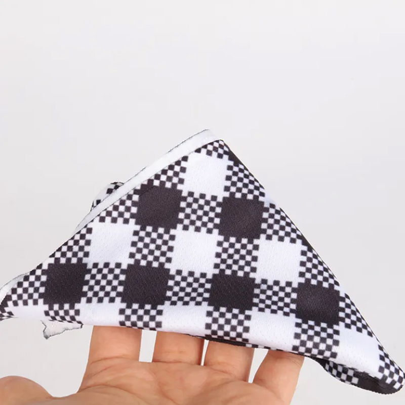 Écharpe personnalisée OKEYPETS pour chien, bandana à motif sublimé 27