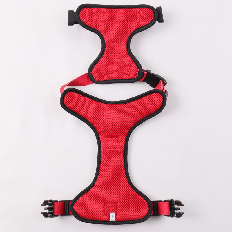 Harnais pour chien OKEYPETS Custom anti-traction Oxford, harnais réfléchissant d'extérieur avec boucle robuste 8