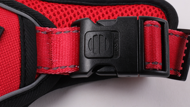 Harnais pour chien OKEYPETS Custom anti-traction Oxford, harnais réfléchissant d'extérieur avec boucle robuste 14