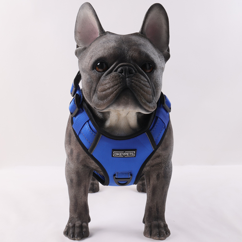 Harnais pour chien Oxford anti-traction personnalisé, gilet réfléchissant et ajustable, fabriqué en Chine 21