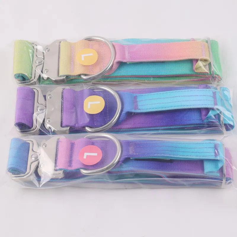 OKEYPETS Heavy-Duty Tactical Dog Collar with Soft Padding - Medium & Large Dogs 3