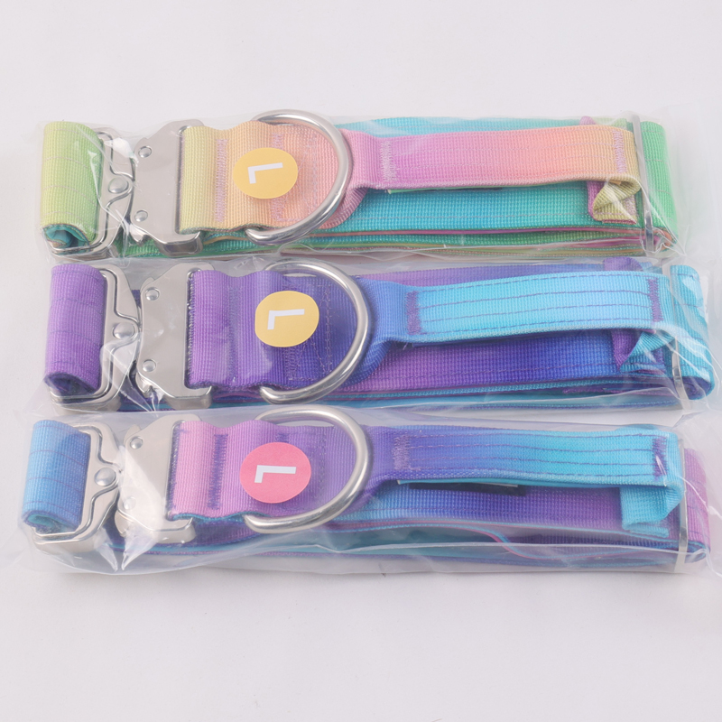 Collier de sécurité robuste pour chien OKEYPETS avec poignée de contrôle 19