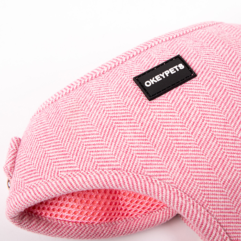 Okeypets Anpassad Tweed Twill Justerbar Hundsele Set Hundkoppel Hundhalsband 7