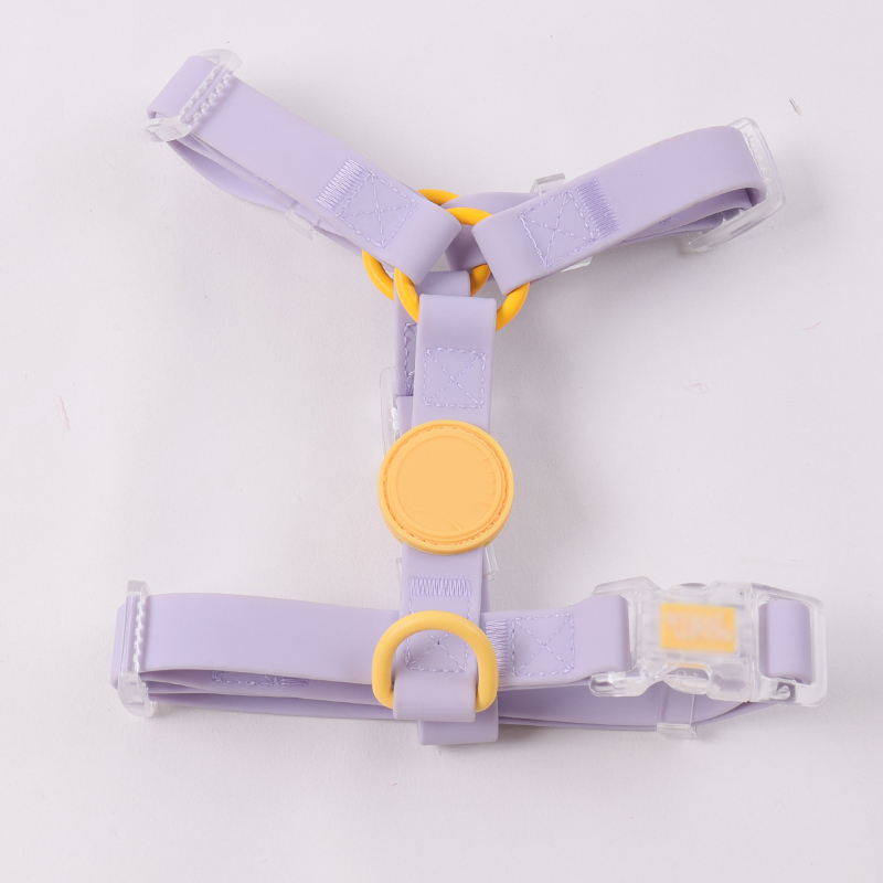 Harnais anti-traction pour chien ajustable et personnalisable en PVC imperméable. 20
