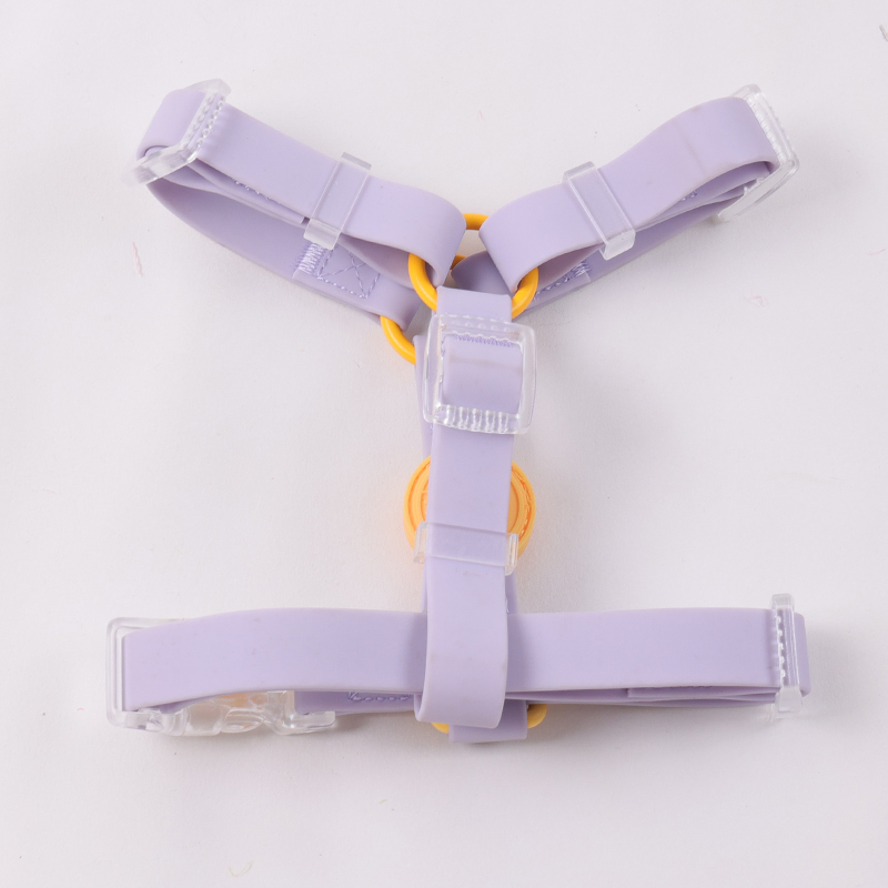 Harnais anti-traction pour chien ajustable et personnalisable en PVC imperméable. 23