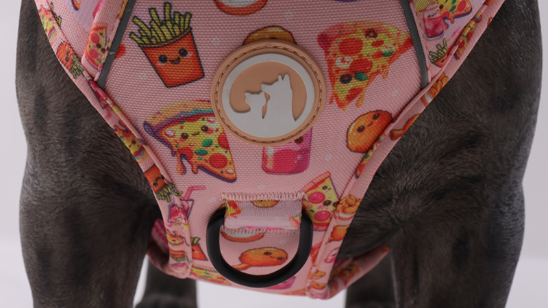 Harnais pour chien réfléchissant anti-traction, réglable, idéal pour l'entraînement et la course. 9