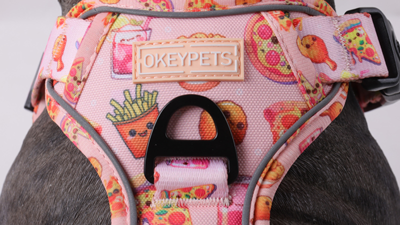 Harnais pour chien réfléchissant anti-traction, réglable, idéal pour l'entraînement et la course. 10