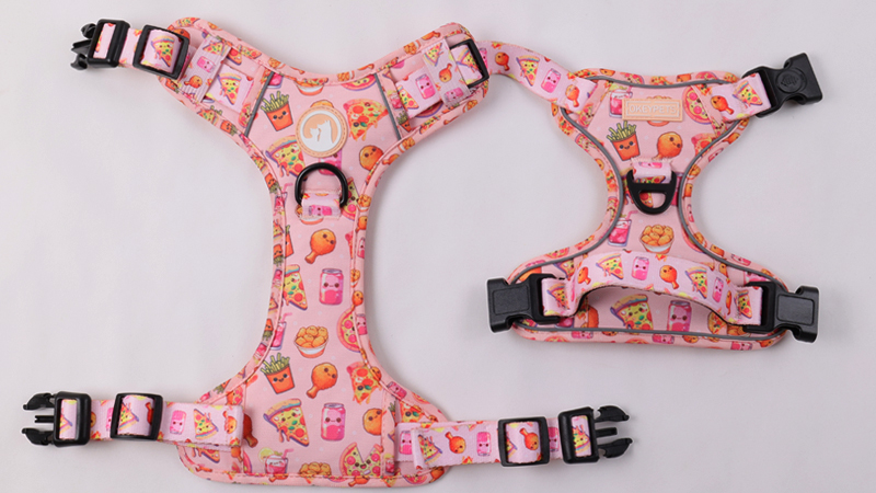 Harnais pour chien réfléchissant anti-traction, réglable, idéal pour l'entraînement et la course. 7