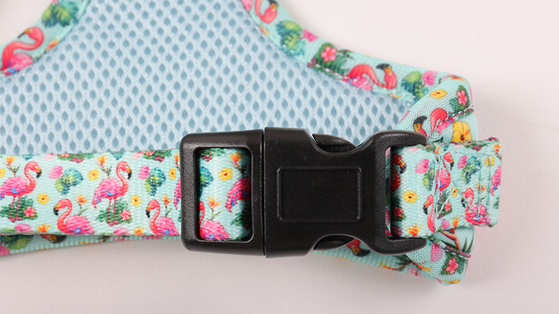 Harnais pour chien en néoprène personnalisé, sac à dos à imprimé animal, harnais réglable pour chien. 12