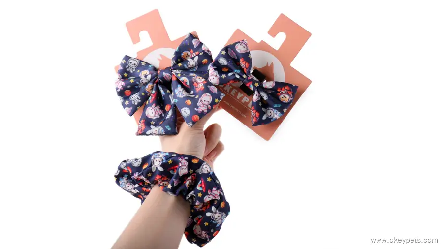 Fabricant de nœuds papillon personnalisés pour chiens, accessoires de fête, nœuds papillon mignons pour animaux de compagnie 1