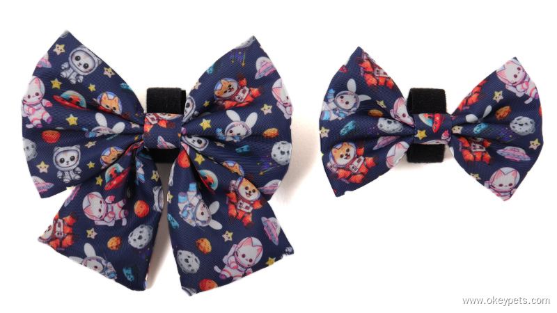 Fabricant de nœuds papillon personnalisés pour chiens, accessoires de fête, nœuds papillon mignons pour animaux de compagnie 12