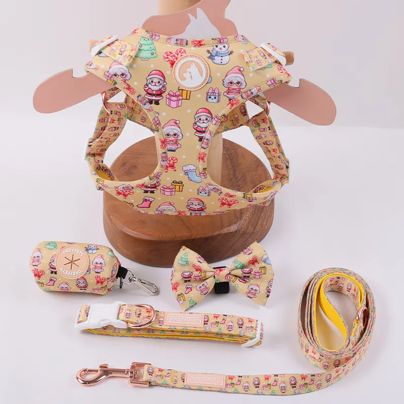 Custom Step In Dog Harness - Lightweight, Easy Walk, Cute Design 2