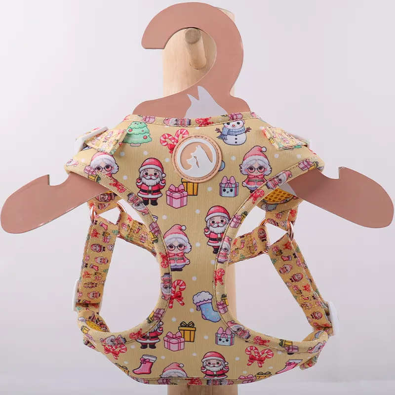 Custom Step In Dog Harness - Lightweight, Easy Walk, Cute Design 3