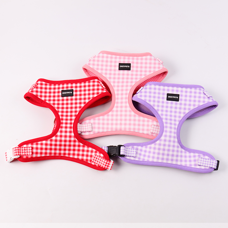Harnais pour chien en polyester sur mesure, gilet durable pour animaux de compagnie, accessoires pour chiens1 15