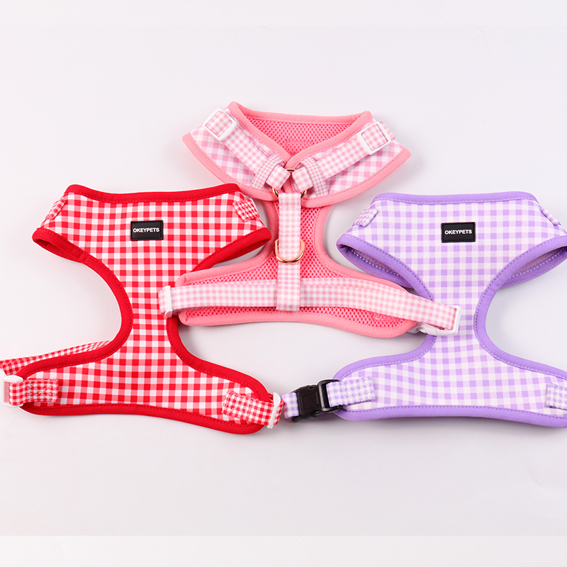 Harnais pour chien en polyester sur mesure, gilet durable pour animaux de compagnie, accessoires pour chiens1 14