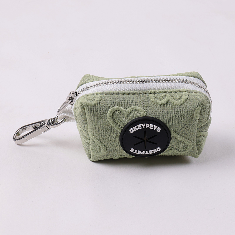 Distributeur de sacs à déjections canines brodés personnalisés, fabriqué en Chine 9