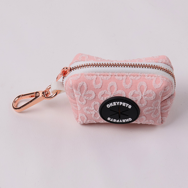 Distributeur de sacs à déjections canines brodés personnalisés, fabriqué en Chine 12