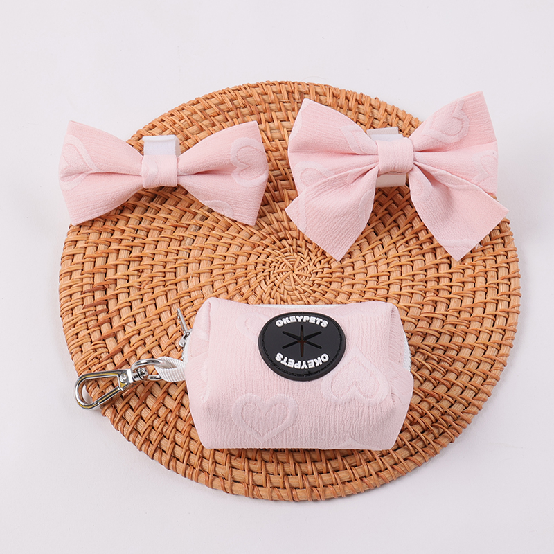 Distributeur de sacs à déjections canines brodés personnalisés, fabriqué en Chine 11