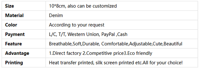 Distributeur de sacs à déjections canines en denim personnalisé 7