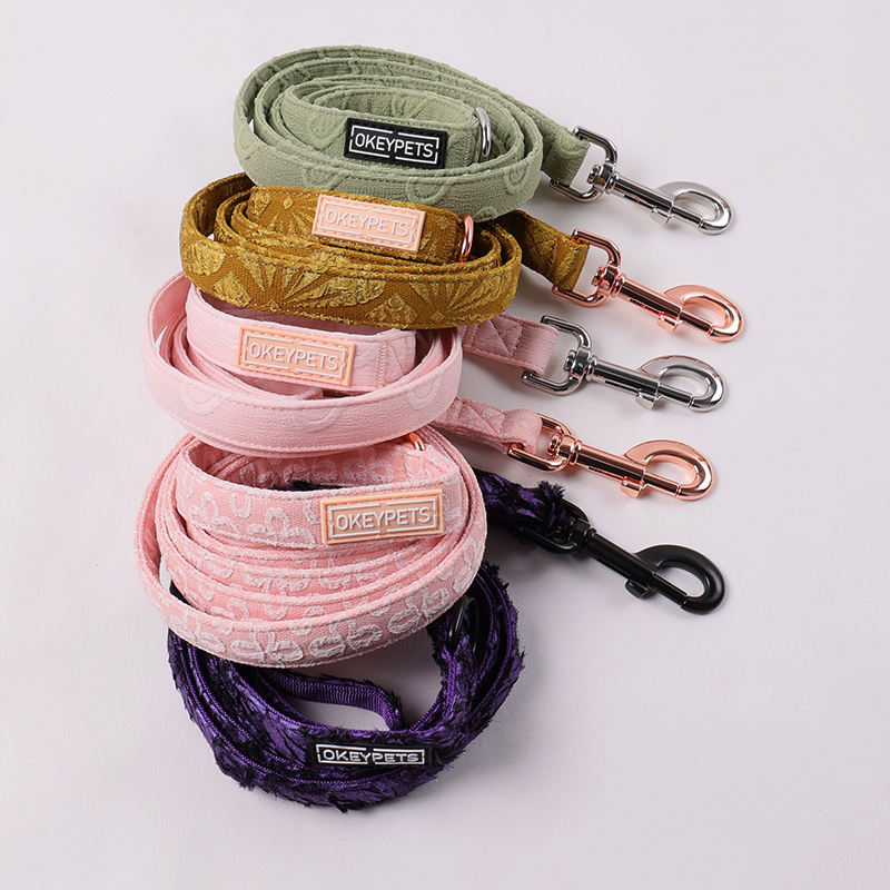 OKEYPETS Haftowana smycz dla psa, 50 szt., minimalna ilość zamówienia: Smycz antygryzowa na zamówienie 6