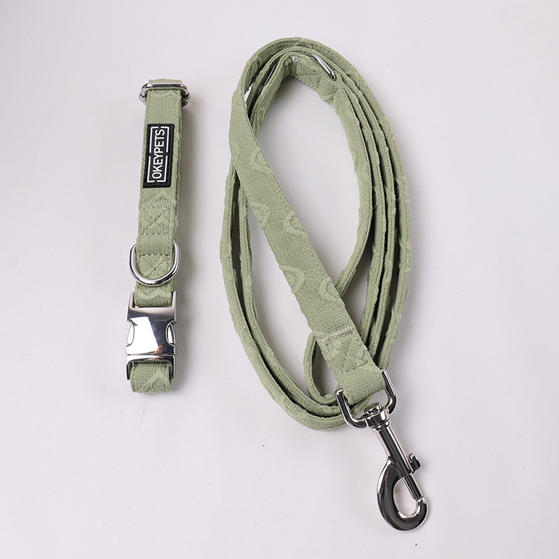 OKEYPETS Haftowana smycz dla psa, 50 szt., minimalna ilość zamówienia: Smycz antygryzowa na zamówienie 11