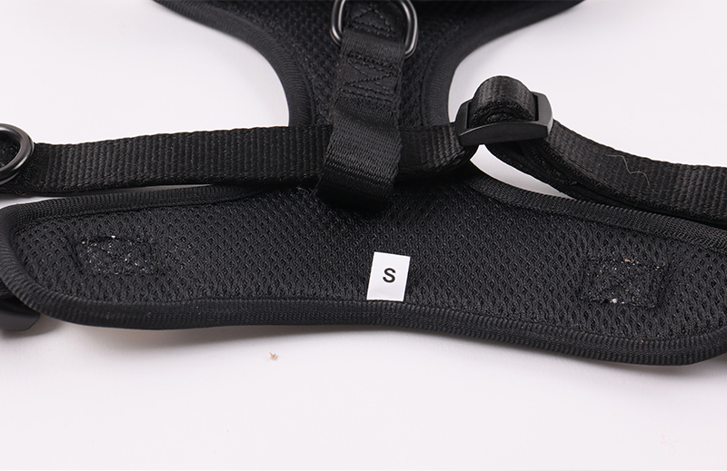 Harnais pour chien uni avec collier réfléchissant en néoprène rembourré et doux 10