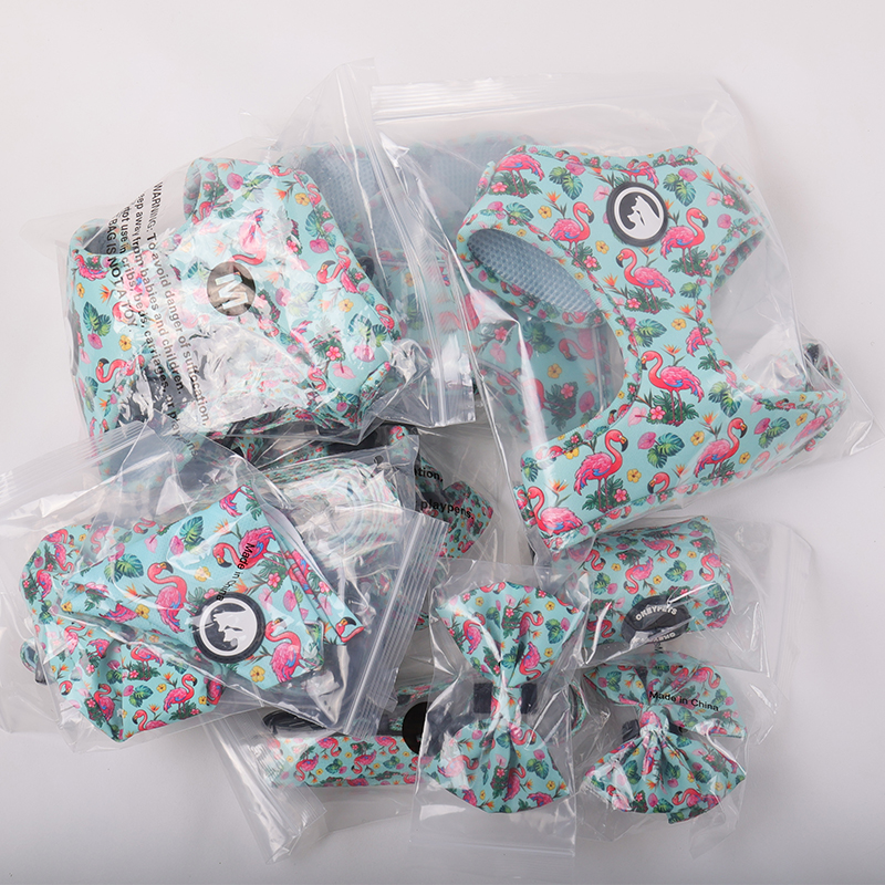 Bandana pour chien en polyester personnalisé, impression recto, écharpe pour animaux de compagnie 17