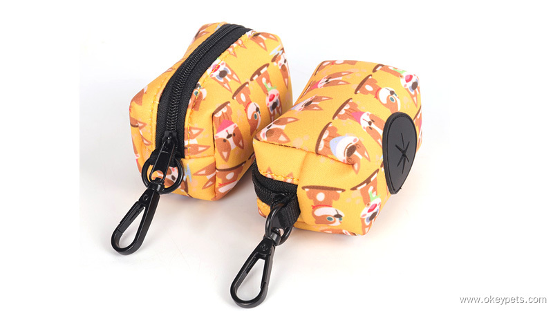 OKEYPETS, fabricant chinois de porte-sacs à déjections canines en néoprène sur mesure 6