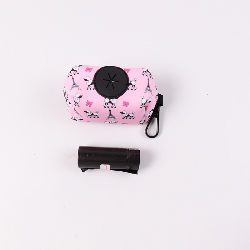 Ensemble harnais, collier et laisse en néoprène rose Okeypets, fabriqué en Chine sur mesure 15