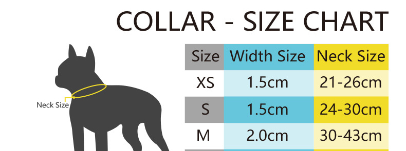 Collier pour chien en gros, collier ajustable avec boucle à dégagement rapide 14