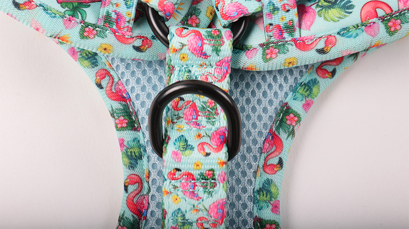 OKEYPETS Ensemble harnais, collier, laisse et nœud papillon anti-traction à carreaux pour chien, fabriqué sur mesure en usine 11