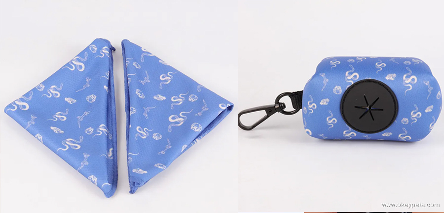 Harnais pour chien robuste et personnalisé en néoprène avec motif personnalisé, collier et laisse inclus. 11