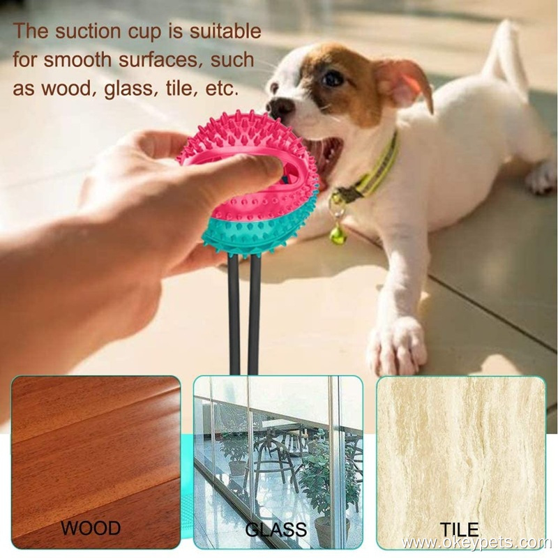 OKEYPET Jouets à mâcher pour chiens à mâchoires puissantes - Jouets interactifs 7