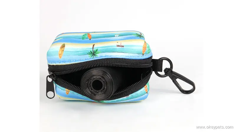 OKEYPETS Sac à déjections canines portable et mignon personnalisé 1