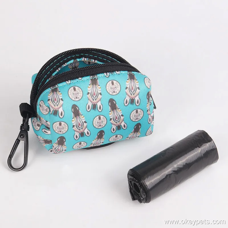 OKEYPETS Sac à déjections canines portable et mignon personnalisé 17