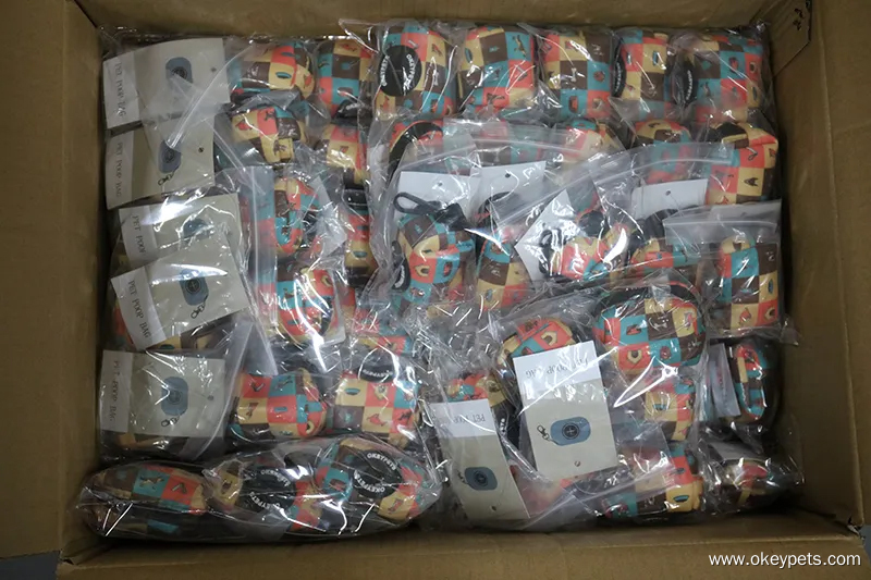 OKEYPETS Sac à déjections canines portable et mignon personnalisé 20