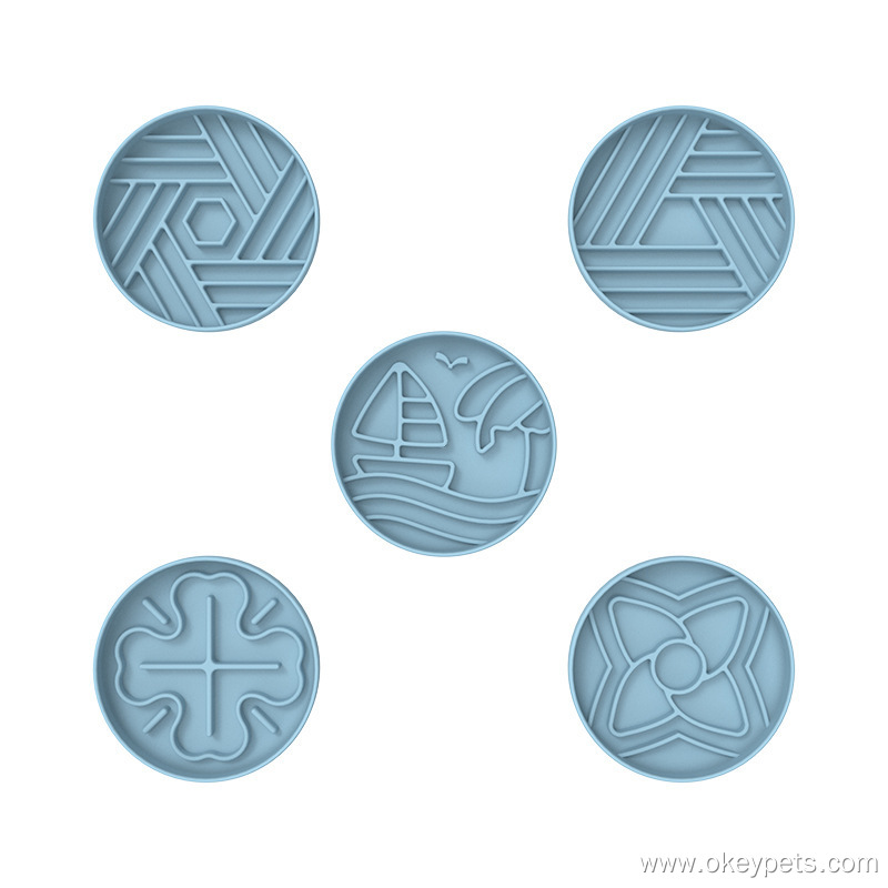 Gamelles anti-glouton pour chiens, en silicone, avec ventouses antidérapantes, vendues en gros. 12