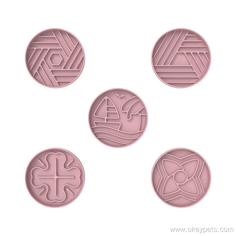 Gamelles anti-glouton pour chiens, en silicone, avec ventouses antidérapantes, vendues en gros. 14