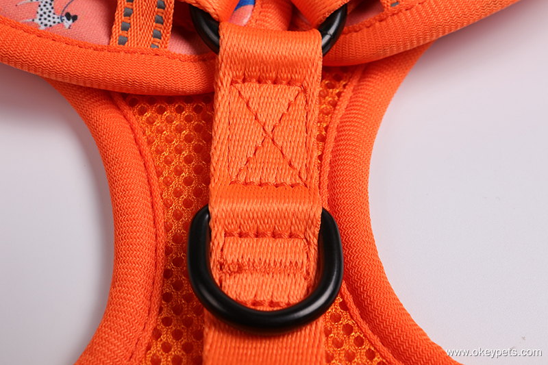 OKEYPETS Custom  Neoprene Puppy Harness Padded Dog Harness Manufacturer 14