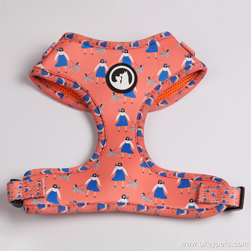 OKEYPETS Custom  Neoprene Puppy Harness Padded Dog Harness Manufacturer 7