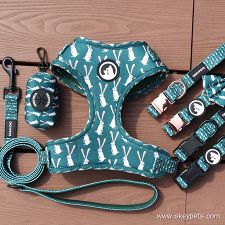 OKEYPETS Custom  Neoprene Puppy Harness Padded Dog Harness Manufacturer 21