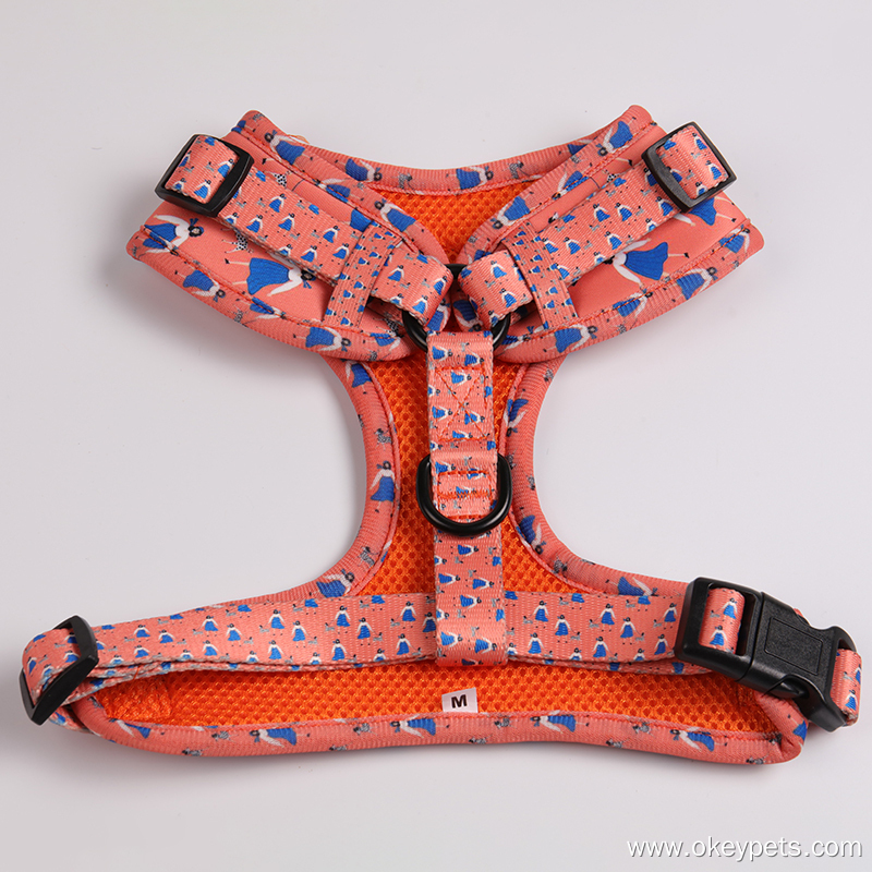 OKEYPETS Custom  Neoprene Puppy Harness Padded Dog Harness Manufacturer 8