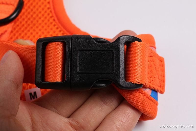 OKEYPETS Custom  Neoprene Puppy Harness Padded Dog Harness Manufacturer 15