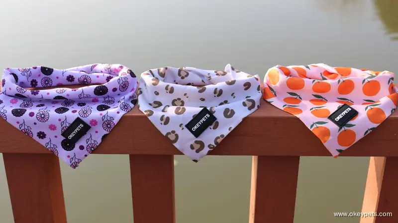 En-gros OEM Design Sublimare Model Logo Accesorii pentru animale de companie Eșarfă Multi Color Pet Bandana 1